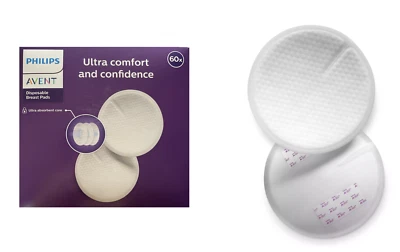 Avent Stilleinlagen Ultra Comfort  SCF254/61 einzeln verpackt 60 Stück - Bild 1 von 4
