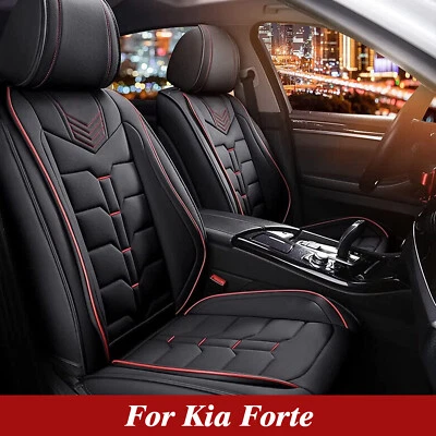 For KIA Forte 2010-2024 Car 5-Seats Front&Rear Car Seat Cover Cushion Full Set - Image 1 of 4