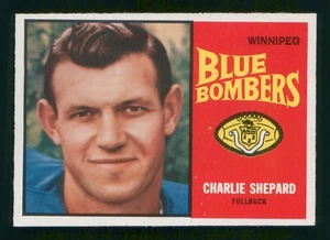 Charlie Shepard 1964 Topps CFL 64 Nº 81 Como Nuevo+ 75651 - Imagen 1 de 2