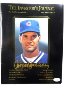 Ryne Sandberg Autographed Magazine Investor's Journal 1992 Cubs JSA AH04452 - Picture 1 of 4