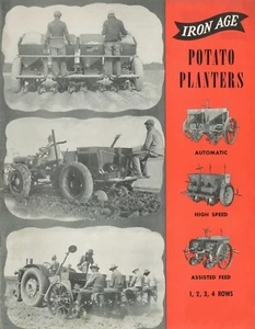 Farquhar Co. Iron Age Potato Planters Automatic High Speed Dealer Sales Brochure - Picture 1 of 11