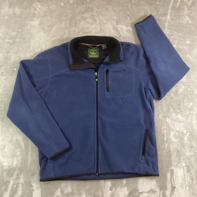 Chaqueta polar Timberland - Para hombre talla XL - Azul marino - Cremallera completa - Bolsillo en el pecho Foto 1 de 4
