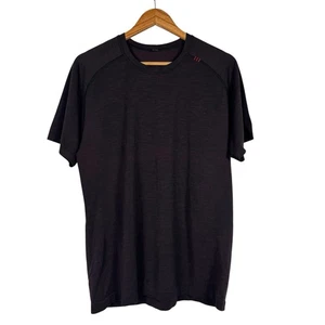 Lululemon Shirt burgunderrot lila Metal Vent Tech Performance sportlich Herren Large - Bild 1 von 7