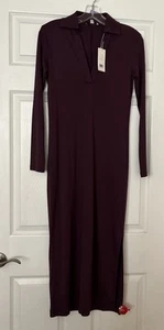 Abito Vince $245 Viola Taglia *XSmall* Nuovo con etichette - Foto 1 di 3