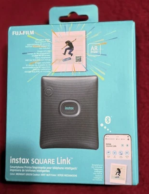 FujiFilm instax Square Link - Midnight Green - New in Box - Image 1 of 2