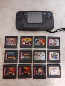 SEGA GAME GEAR MEGA BUNDLE!!! 12 Games Tested Works Great! 