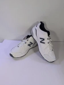 New Balance Men's 608 V5 Casual Comfort Cross Trainer, White/navy, 17 - Picture 1 of 6