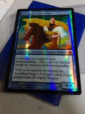 Sun Quan, Lord of Wu From the Vault: Legends Foil - Image 1 of 4