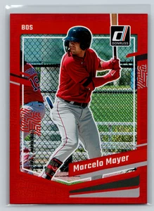 Marcelo Mayer 2023 Panini Donruss Holo Red /2023 #94 Boston Red Sox - Picture 1 of 2