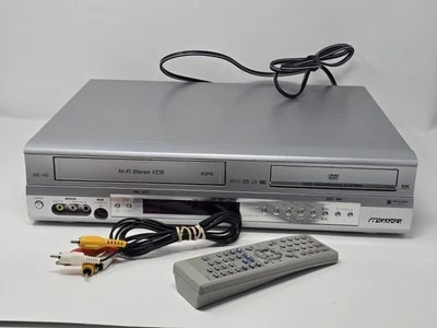 Sansui VRDVD4005 DVD VCR Combo WORKS, Remote, READ Desription - Image 1 of 4