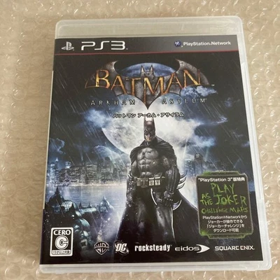 Batman Arkham Asylum PS3 Action Game DC Comics Complete Japan Version - Image 1 of 4