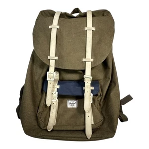 Herschel Supply Co. Olive Green Backpack School Travel Book Bag - Picture 1 of 19