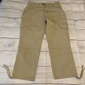 5.11 Tactical Herren Größe XL normale Schrittlänge Cargo Arbeitshose verstellbar khaki - Bild 1 von 11