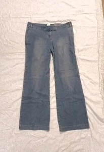 NWT Women's French Connection 38x33 Wide Leg Bootflare Jeans MSRP $128 - Picture 1 of 12