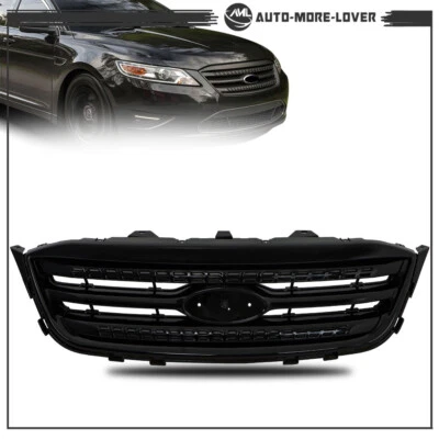 Conjunto de parrilla negro brillante para Ford Taurus 2010-2012 parachoques delantero rejilla Foto 1 de 4