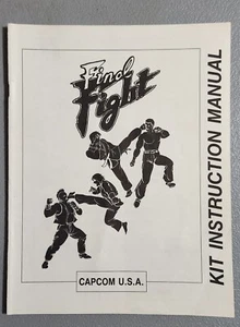 Kit Videojuego Manual de Instrucciones Final Fight 1989 CAPCOM - Imagen 1 de 7