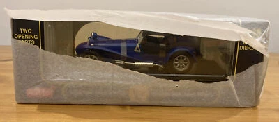 Kyosho Lotus Super Seven 1957 - 1973 1:18 Scale No. 30317-W Blue Black New - Image 1 of 4