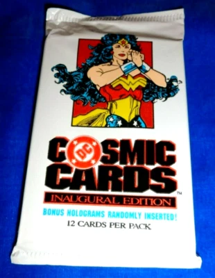 1991 Impel DC Cosmic Cards Inaugural Edition Pack - Wonder woman - Image 1 of 2