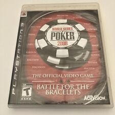 World Series of Poker 2008 (Sony Playstation 3, PS3) Complete