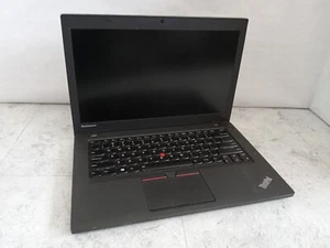 Lenovo Thinkpad T450 14" Laptop Intel Core i5-5200U 8GB RAM - CRACKED LCD -RR - Picture 1 of 7