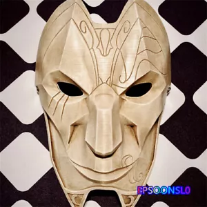 LOL League of Legends The Virtuoso Khada Jhin Resin Mask Wearable Cosplay Prop - Picture 1 of 13