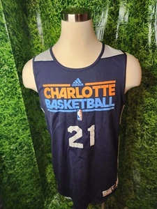 Charlotte Bobcats Reversible Summer League Game Jersey #21 Hakim Warrick Size L - Picture 1 of 9