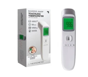 NEW 2020 Sharper Image: Touchless Thermometer w/ Precision Sensor 35 Programs - Picture 1 of 7