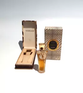 Vintage 1970s Guerlain Mitsouko Extrait Parfum 7.5ml Splash 90% Full Boxed - Picture 1 of 13