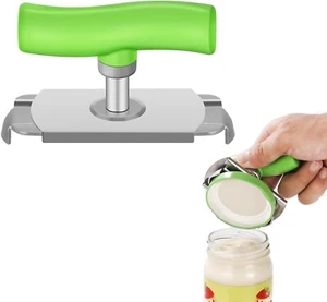 Abridor de tarros para personas mayores con artritis, artritis sin esfuerzo grande, verde - Imagen 1 de 5