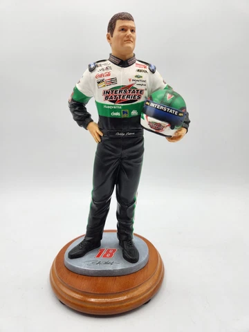Bobby Labonte Figure Holding Helmet 2001 Joe Gibbs Racing BO21074 - 9" Tall Cover