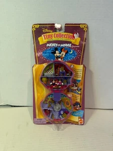 Disney Tiny Collection Mickey & Minnie Collectible Playcase for Kids Age 4+ - Picture 1 of 2