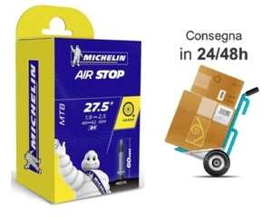 CAMERA D'ARIA MICHELIN 27,5 x 1,90-2,50" (48/62-584) B4 BICI VALVOLA PRESTA 60MM - Foto 1 di 1
