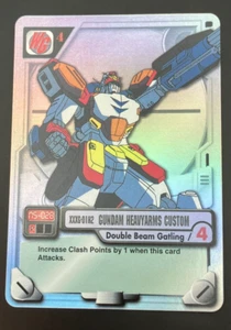 Gundam M.S. War TCG 2001 Gundam Heavyarms Custom MS-028 Holo Foil Rare - Picture 1 of 2