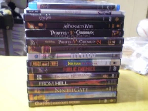 (15) Johnny Depp Blu-Ray/DVD Lot: (2) Disney Pirates Tim Burton Corpse Bride - Picture 1 of 1