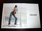 CELINE 2-Page Magazine PRINT AD Summer 2021 KAIA GERBER Hedi Slimane