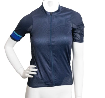 Giordana FRC Pro Cycling Jersey Women's Size S Navy Blue Short Sleeve Full Zip - Image 1 of 4
