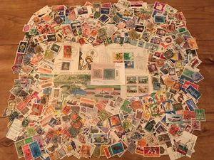 1000 Alemania diferente (sin RDA) + partida de bloques, sello redondo - Imagen 1 de 2