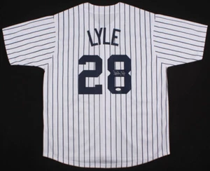 Sparky Lyle Signed Yankees Pinstriped Jersey (JSA COA) AL Cy Young Award (1977) - Picture 1 of 6