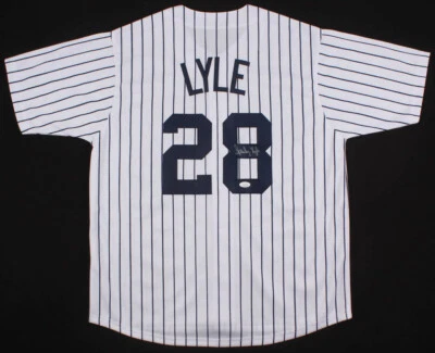 Sparky Lyle Signed Yankees Pinstriped Jersey (JSA COA) AL Cy Young Award (1977) - Image 1 of 4