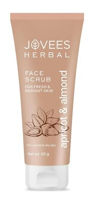 Jovees Herbal Apricot & Almond Scrub Face Scrub with Almond,Apricot & Wheatgerm - Image 1 of 2