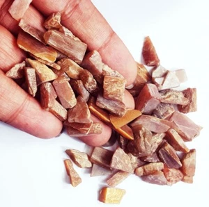 224.05 Ct Natural Sunstone Loose Gemstone Excellent Rough Lot - Picture 1 of 6