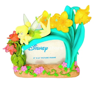 Marco de fotos figurativo vintage 2005 Disney Store Excl Tinker Bell Tinkerbell NUEVO Foto 1 de 4