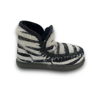 MOU boots sneakers comfortable ankle boots warm shoes women tig bkw - Picture 1 of 2