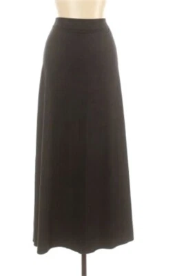 NWT M By Marc Bouwer Sz L Black Casual Maxi Skirt HW - Image 1 of 4