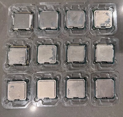 Lot of 16 Mixed Intel CPU i5 i3 L5410 SL9XN - Image 1 of 4