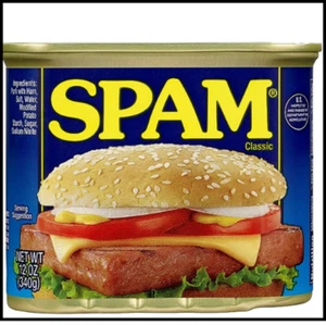 Spam Classic, Pork Ham, Luncheon Meat, No Trans Fat, 12 Ounce Can, Pack of 12  - Picture 1 of 4