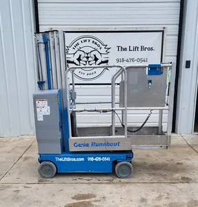 2017 Genie GR20 20' Electric Vertical Mast Lift Manlift Skyjack JLG - Picture 1 of 18
