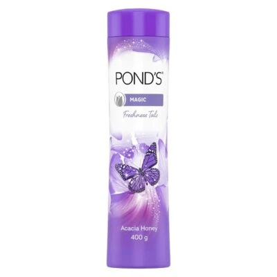 POND'S Magic Acacia Honey Talcum Powder 400 g, Cooling Fresh Talc Face & Body - Image 1 of 4