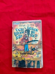 Frank Zappa Does Humor Belong In Music RARE Cassette tape INDIA Clamshell 1996 - Picture 1 of 4