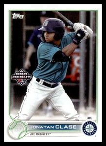 2022 Topps Pro Debut Jonatan Clase   PD-138 ACL Mariners